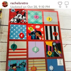 12 Days of Christmas Disney socks